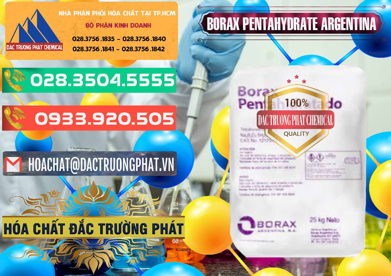 Nơi nhập khẩu và bán Borax Pentahydrate Argentina - 0447 - Nhà cung cấp và bán hóa chất tại TP.HCM - congtyhoachat.com.vn