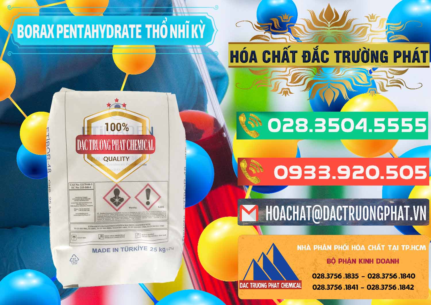 Cung ứng ( bán ) Borax Pentahydrate Thổ Nhĩ Kỳ Turkey - 0431 - Chuyên bán & phân phối hóa chất tại TP.HCM - congtyhoachat.com.vn