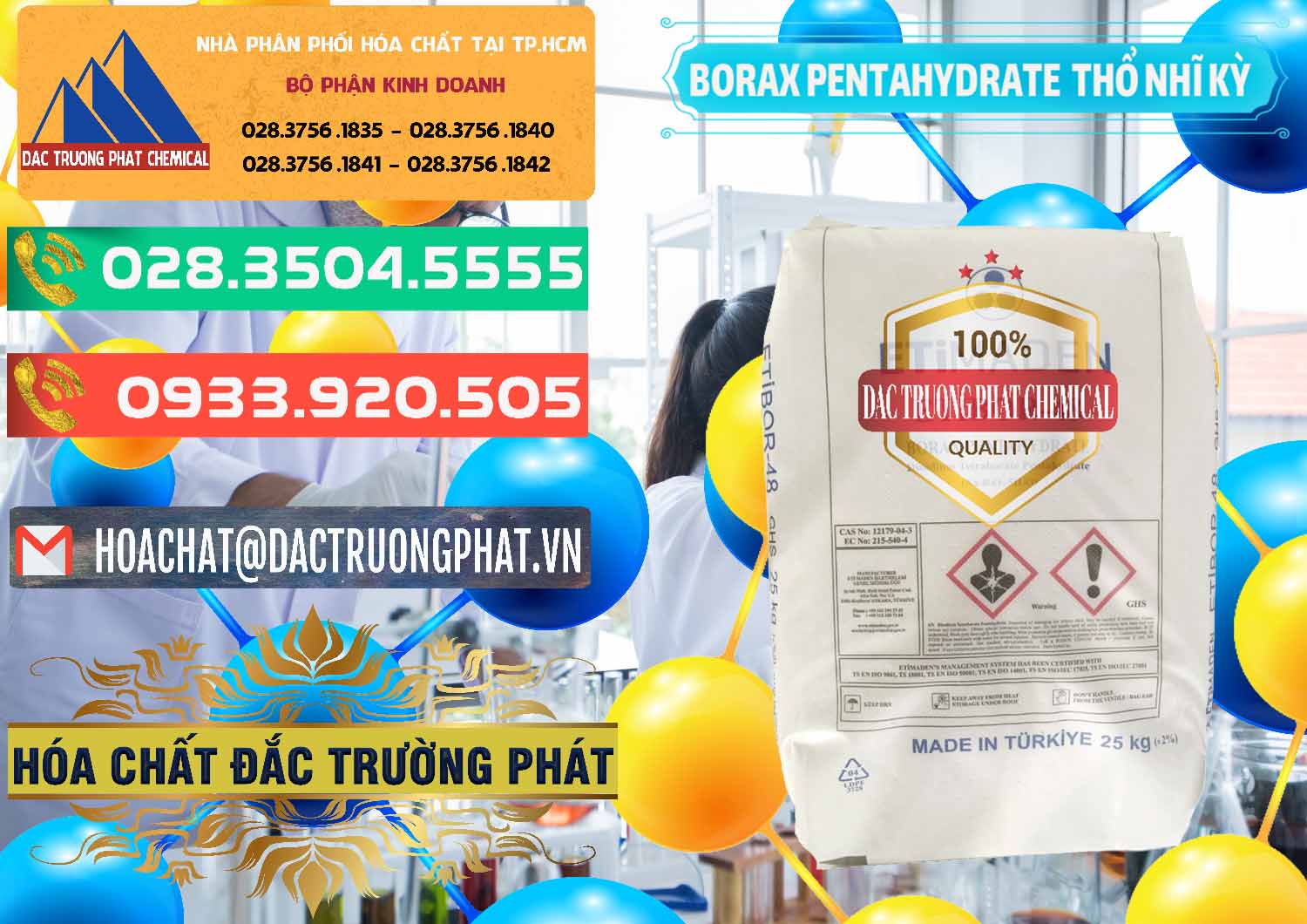 Đơn vị phân phối & bán Borax Pentahydrate Thổ Nhĩ Kỳ Turkey - 0431 - Công ty chuyên kinh doanh - phân phối hóa chất tại TP.HCM - congtyhoachat.com.vn