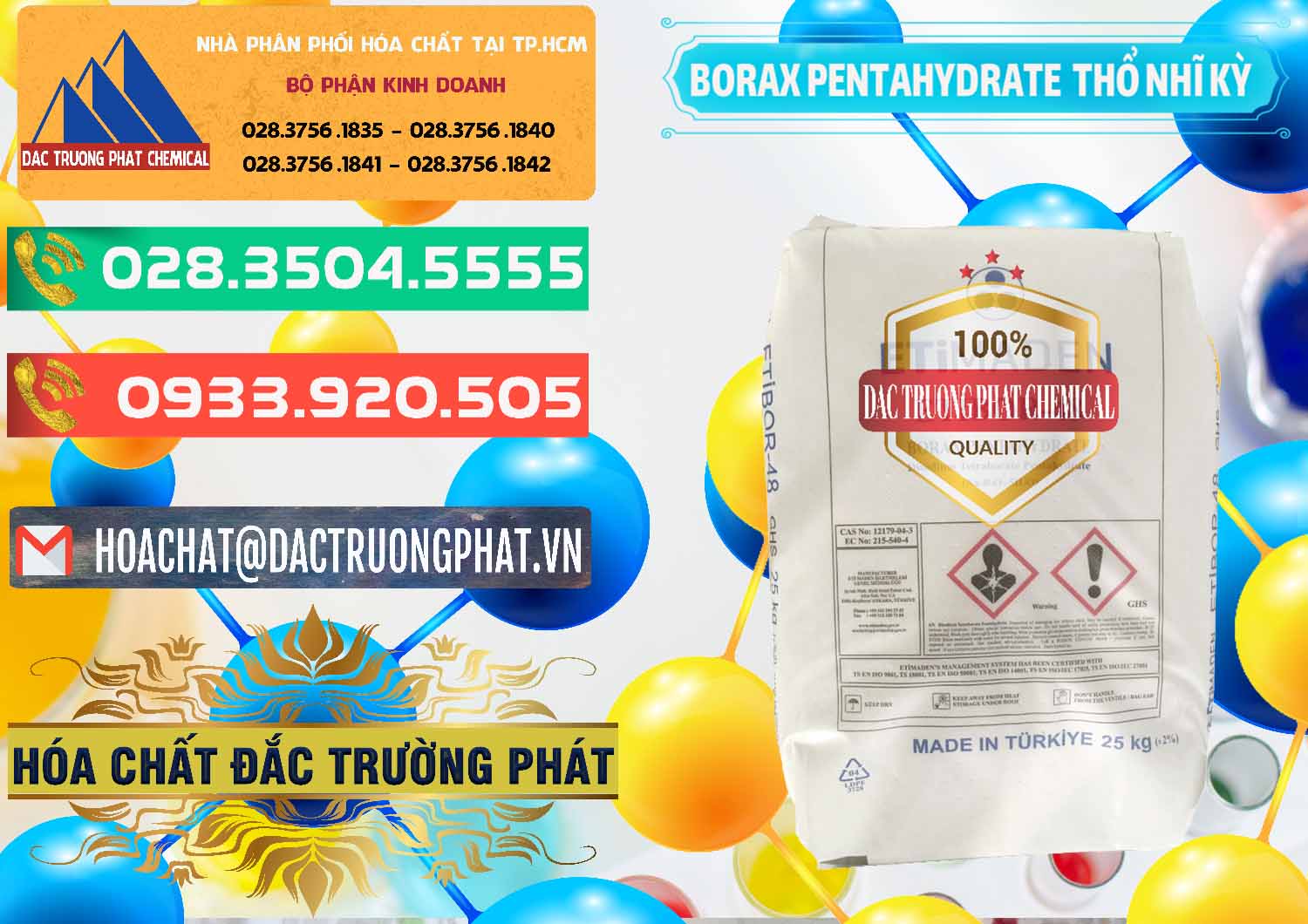 Nơi cung cấp & bán Borax Pentahydrate Thổ Nhĩ Kỳ Turkey - 0431 - Chuyên phân phối ( cung cấp ) hóa chất tại TP.HCM - congtyhoachat.com.vn
