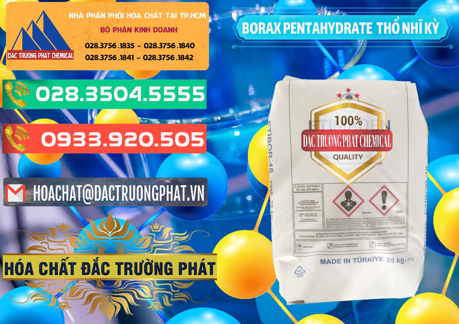Đơn vị kinh doanh và bán Borax Pentahydrate Thổ Nhĩ Kỳ Turkey - 0431 - Nhà nhập khẩu và phân phối hóa chất tại TP.HCM - congtyhoachat.com.vn