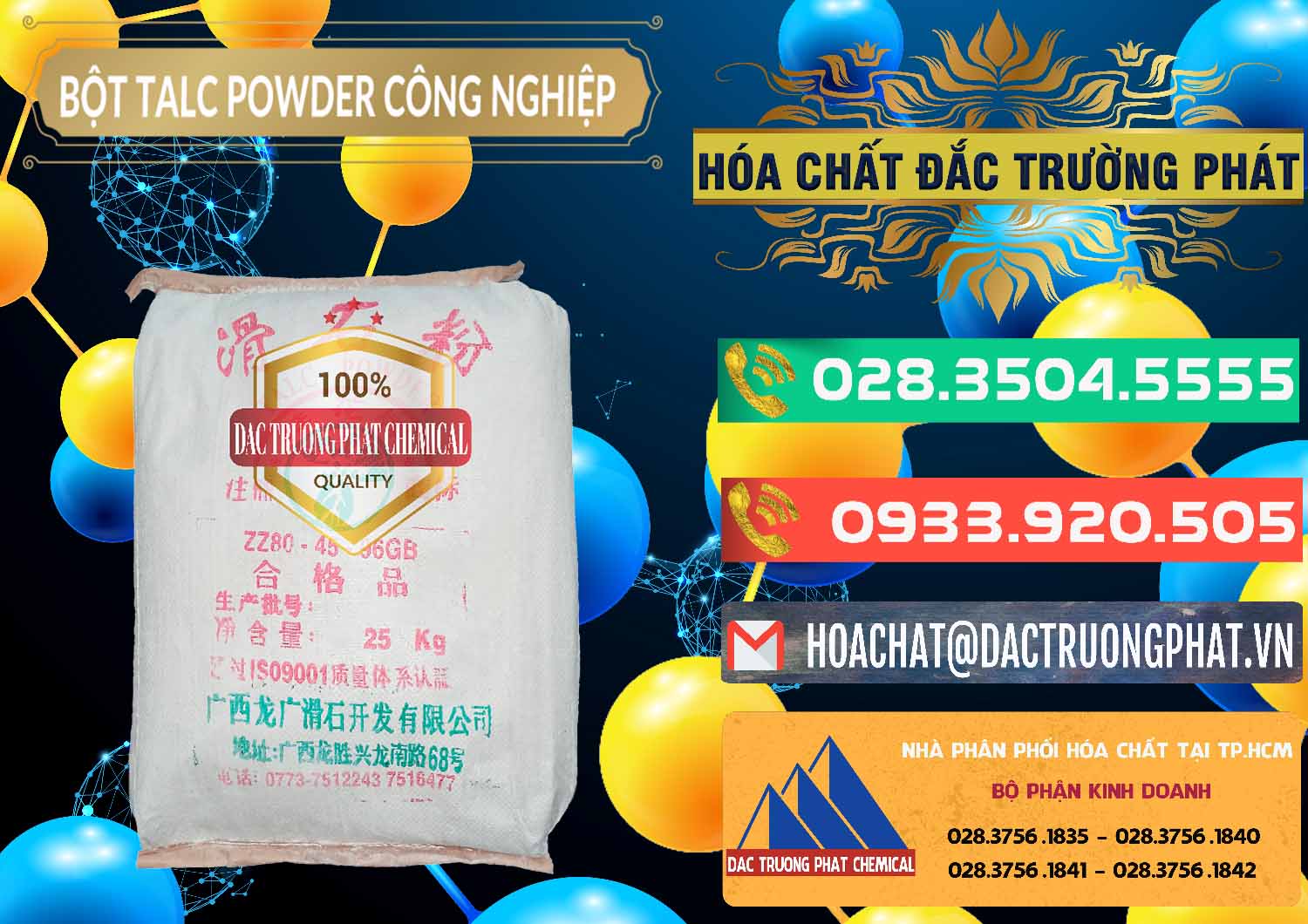 Nơi chuyên bán _ cung cấp Bột Talc Powder Công Nghiệp Trung Quốc China - 0037 - Nơi chuyên cung cấp _ bán hóa chất tại TP.HCM - congtyhoachat.com.vn
