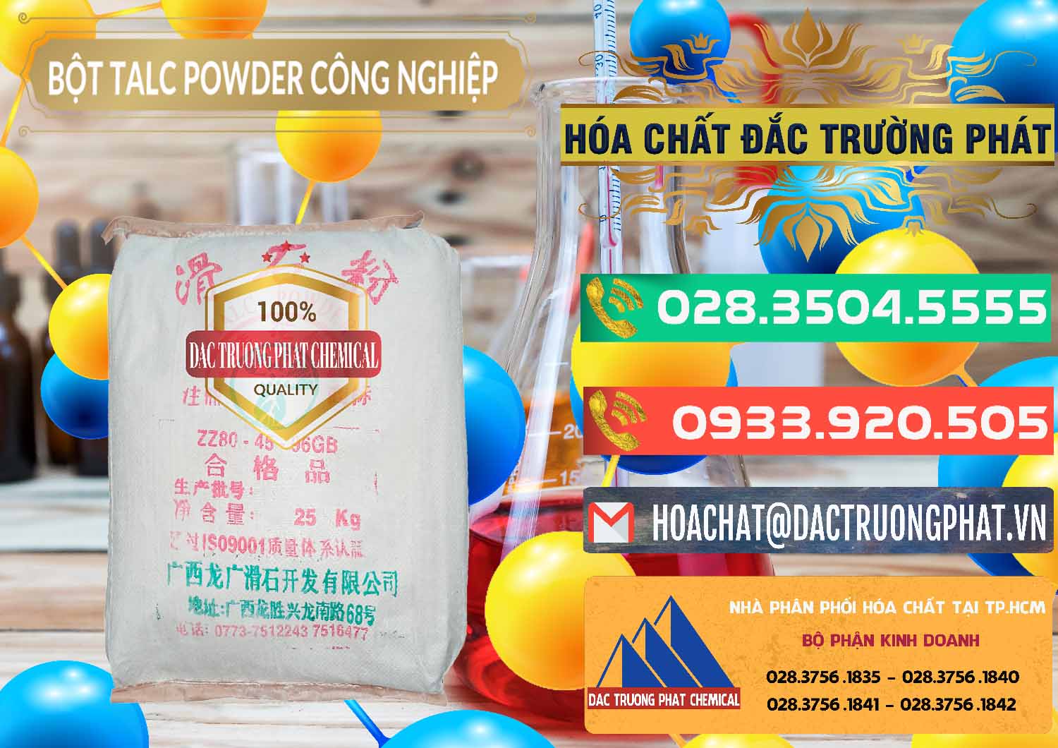 Công ty bán - phân phối Bột Talc Powder Công Nghiệp Trung Quốc China - 0037 - Cty chuyên bán & cung cấp hóa chất tại TP.HCM - congtyhoachat.com.vn