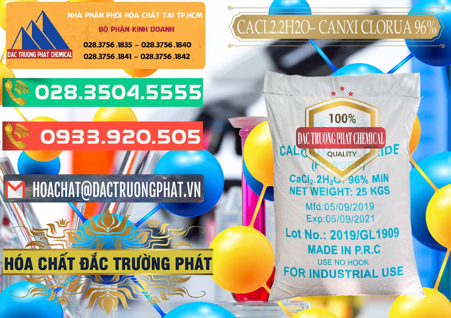 Chuyên bán _ cung ứng CaCl2 – Canxi Clorua 96% Logo Kim Cương Trung Quốc China - 0040 - Chuyên phân phối & cung ứng hóa chất tại TP.HCM - congtyhoachat.com.vn