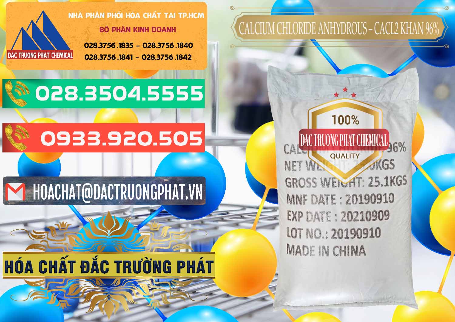 Nơi chuyên bán _ phân phối CaCl2 – Canxi Clorua Anhydrous Khan 96% Trung Quốc China - 0043 - Phân phối & cung ứng hóa chất tại TP.HCM - congtyhoachat.com.vn