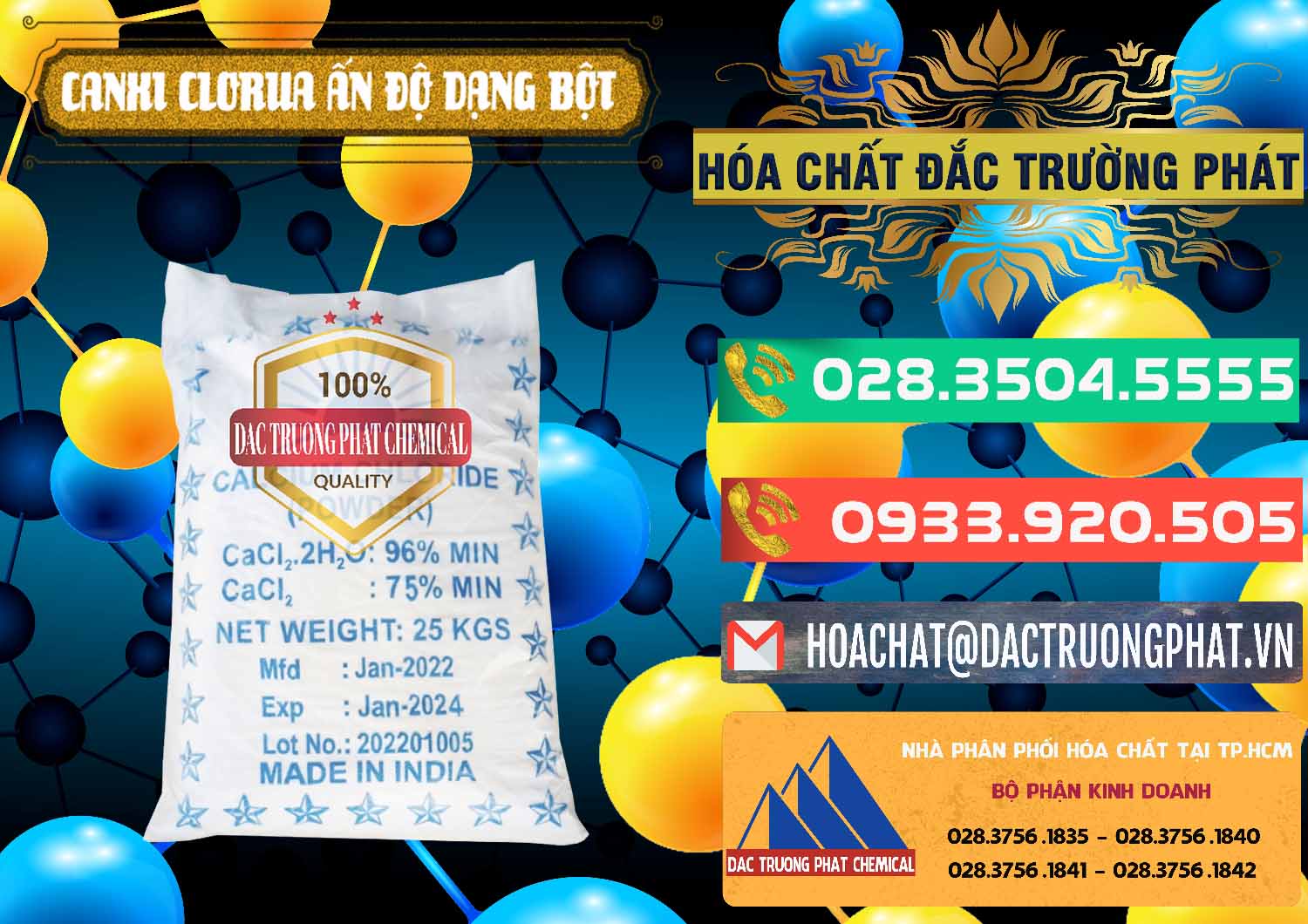 Công ty chuyên cung ứng - bán CaCl2 – Canxi Clorua 96% Dạng Bột Ấn Độ India - 0420 - Công ty chuyên cung cấp & bán hóa chất tại TP.HCM - congtyhoachat.com.vn