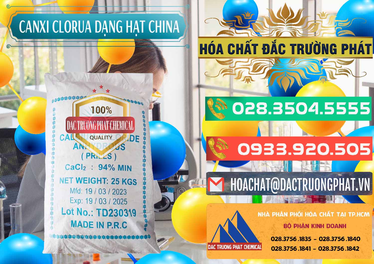 Chuyên bán & phân phối CaCl2 – Canxi Clorua 94% Dạng Hạt Trung Quốc China - 0373 - Chuyên cung cấp ( phân phối ) hóa chất tại TP.HCM - congtyhoachat.com.vn