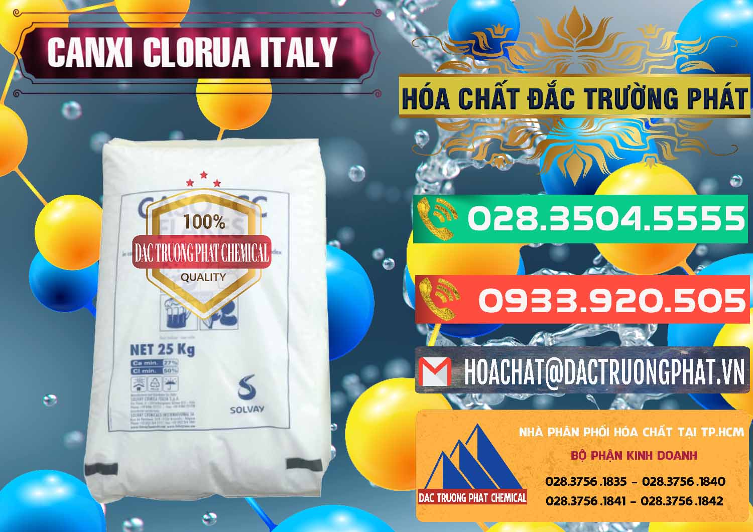 Nhà phân phối _ bán CaCl2 – Canxi Clorua Food Grade Ý Italy - 0435 - Chuyên phân phối và nhập khẩu hóa chất tại TP.HCM - congtyhoachat.com.vn