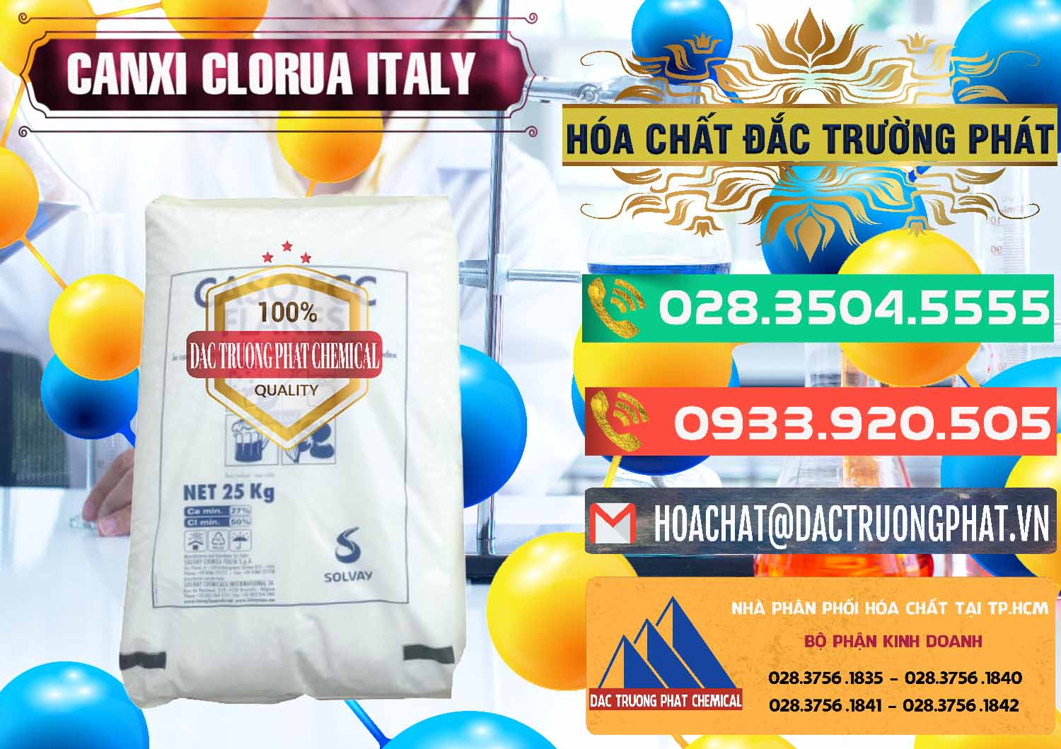 Cty nhập khẩu & bán CaCl2 – Canxi Clorua Food Grade Ý Italy - 0435 - Đơn vị nhập khẩu và cung cấp hóa chất tại TP.HCM - congtyhoachat.com.vn