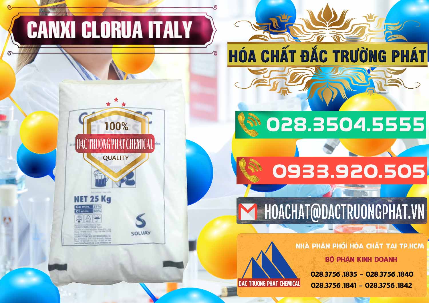 Nơi bán ( cung cấp ) CaCl2 – Canxi Clorua Food Grade Ý Italy - 0435 - Chuyên bán - phân phối hóa chất tại TP.HCM - congtyhoachat.com.vn