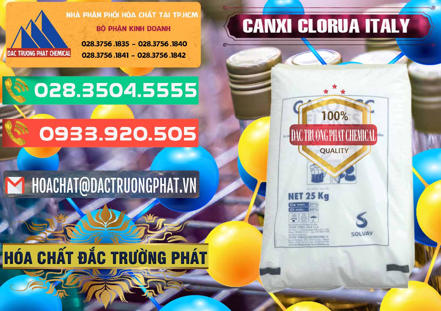 Cung ứng - bán CaCl2 – Canxi Clorua Food Grade Ý Italy - 0435 - Cty cung cấp _ bán hóa chất tại TP.HCM - congtyhoachat.com.vn