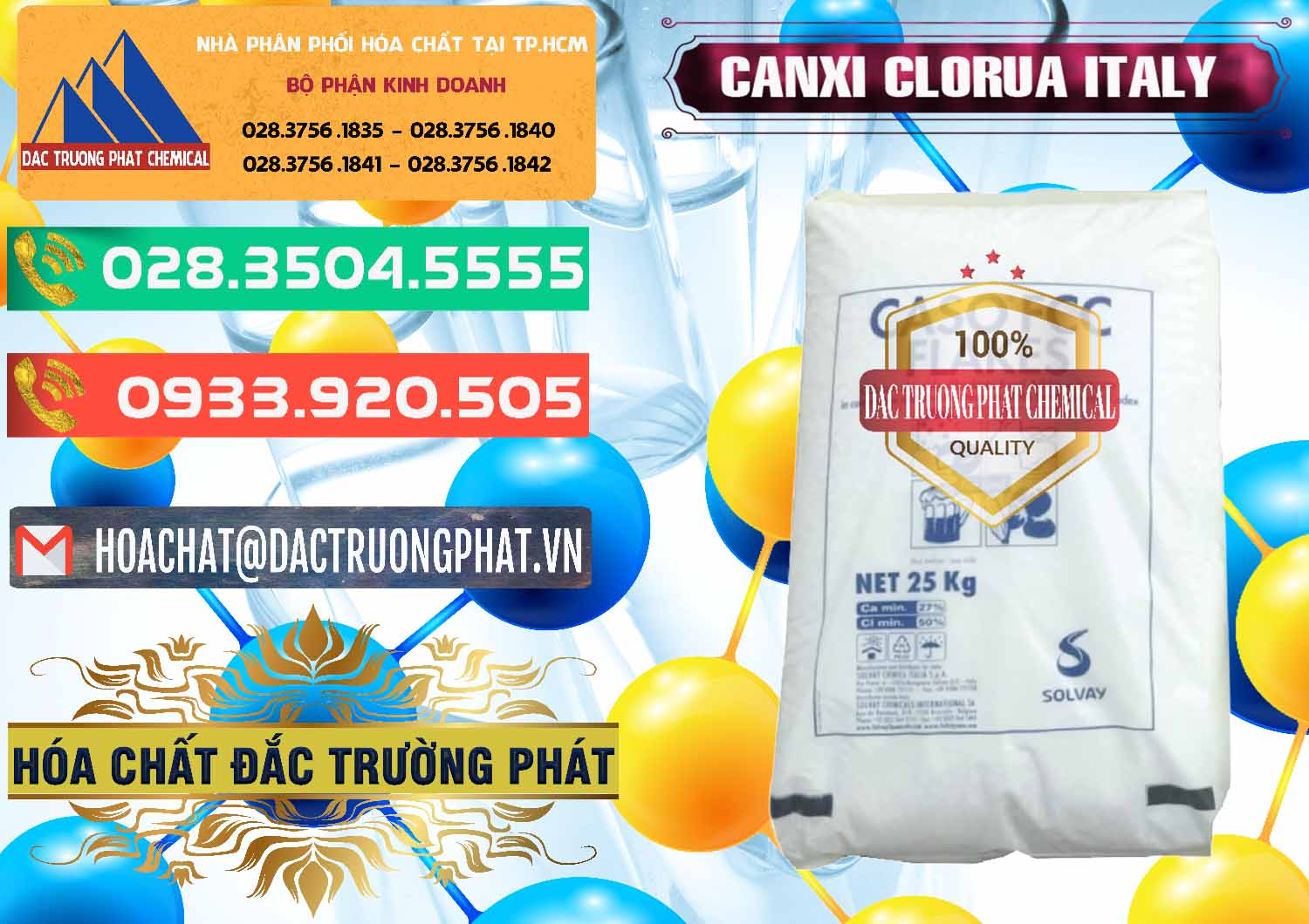 Chuyên phân phối ( bán ) CaCl2 – Canxi Clorua Food Grade Ý Italy - 0435 - Nơi chuyên cung cấp ( nhập khẩu ) hóa chất tại TP.HCM - congtyhoachat.com.vn