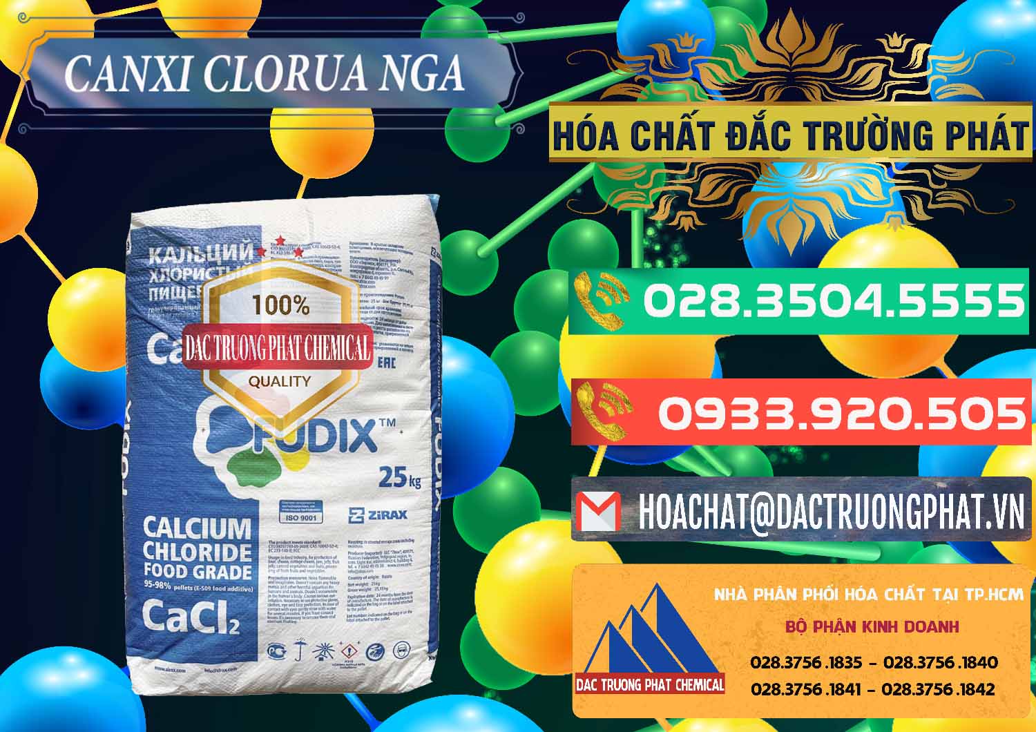 Cty kinh doanh & bán CaCl2 – Canxi Clorua Nga Russia - 0430 - Công ty chuyên bán & phân phối hóa chất tại TP.HCM - congtyhoachat.com.vn