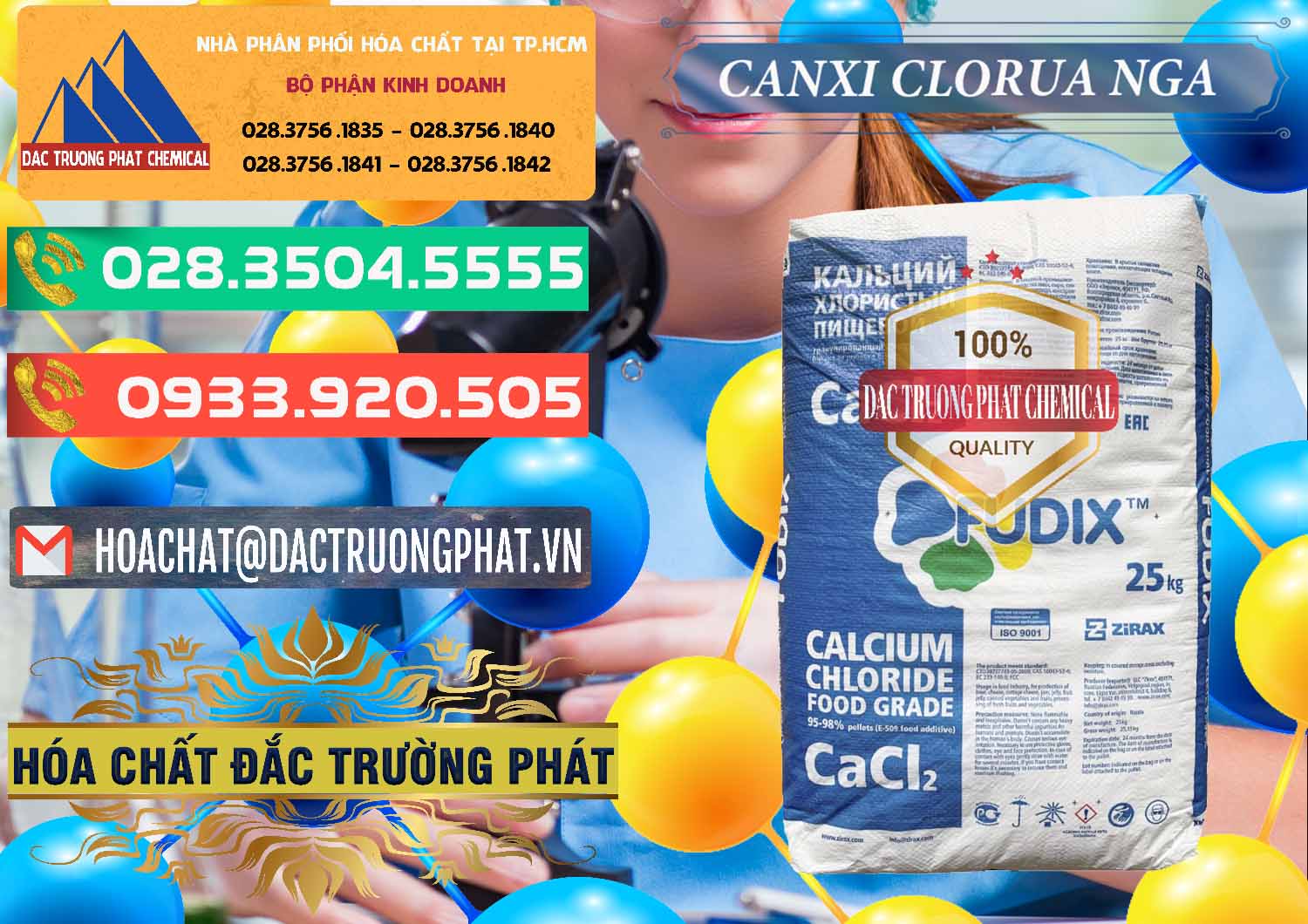 Công ty chuyên bán & cung ứng CaCl2 – Canxi Clorua Nga Russia - 0430 - Nơi chuyên cung cấp ( bán ) hóa chất tại TP.HCM - congtyhoachat.com.vn