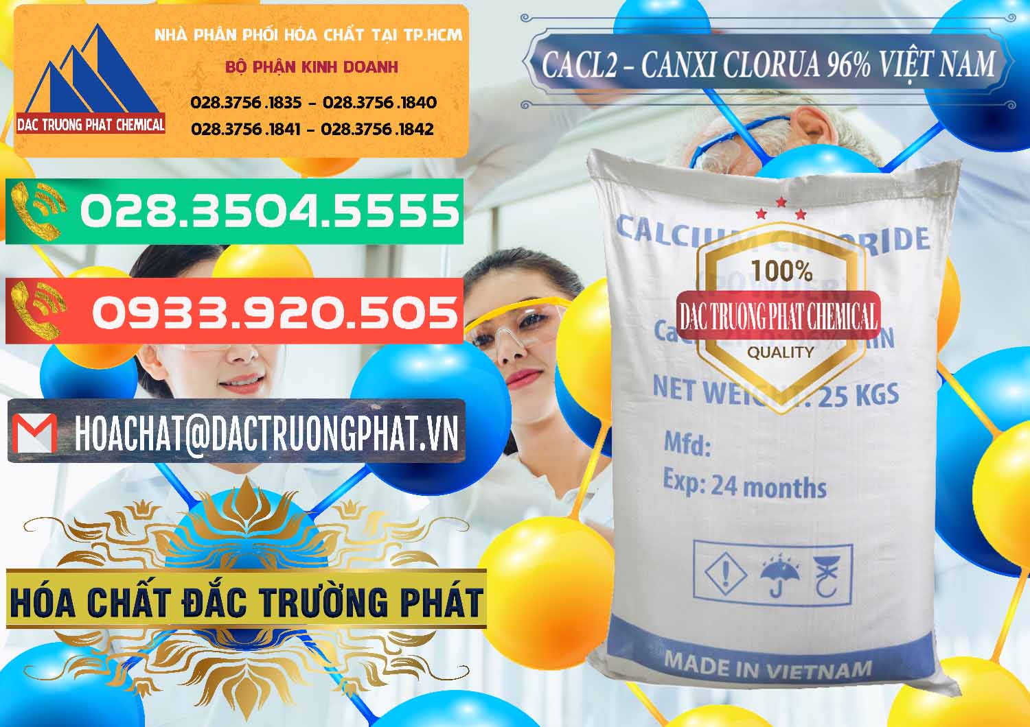 Đơn vị chuyên phân phối _ bán CaCl2 – Canxi Clorua 96% Việt Nam - 0236 - Cung cấp & bán hóa chất tại TP.HCM - congtyhoachat.com.vn