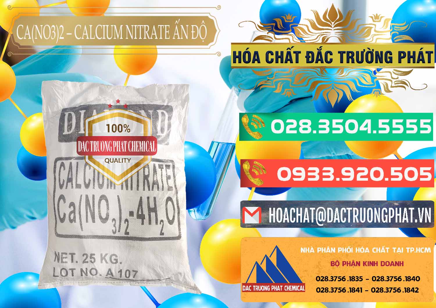 Cty chuyên nhập khẩu - bán CA(NO3)2 – Calcium Nitrate Ấn Độ India - 0038 - Nhà cung cấp _ kinh doanh hóa chất tại TP.HCM - congtyhoachat.com.vn