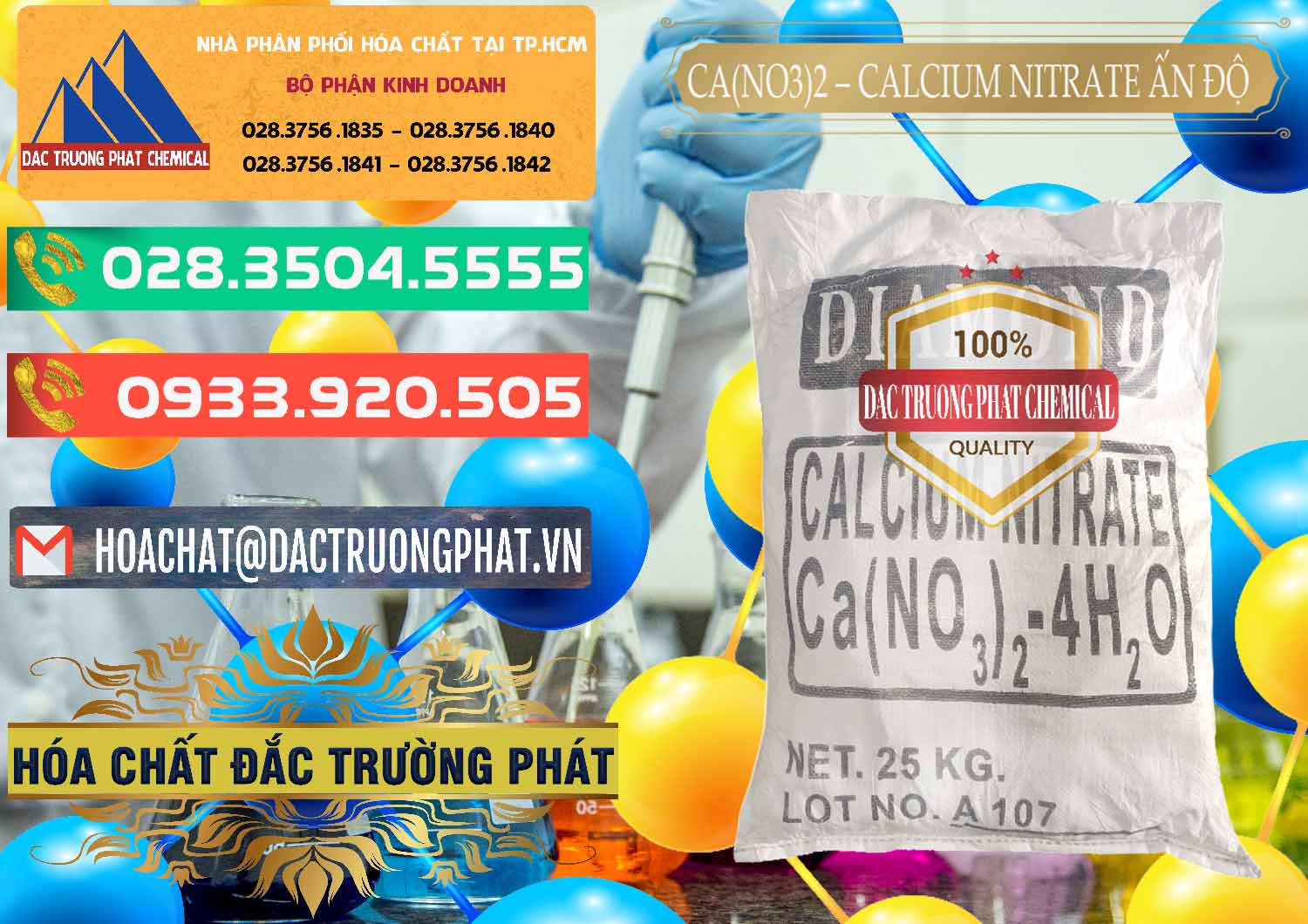 Cung ứng - bán CA(NO3)2 – Calcium Nitrate Ấn Độ India - 0038 - Cty phân phối _ kinh doanh hóa chất tại TP.HCM - congtyhoachat.com.vn