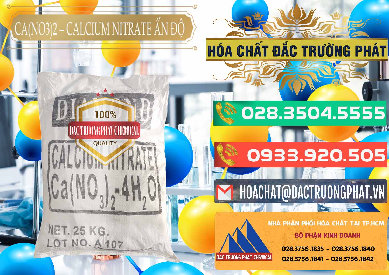 Nhà phân phối þ bán Ca(NO3)2 Powder Þ Muối Ca(NO3)2 99% Ấn Độ India Nơi chuyên kinh doanh và bán CA(NO3)2 – Calcium Nitrate Ấn Độ India - 0038 - Cty kinh doanh _ phân phối hóa chất tại TP.HCM - congtyhoachat.com.vn