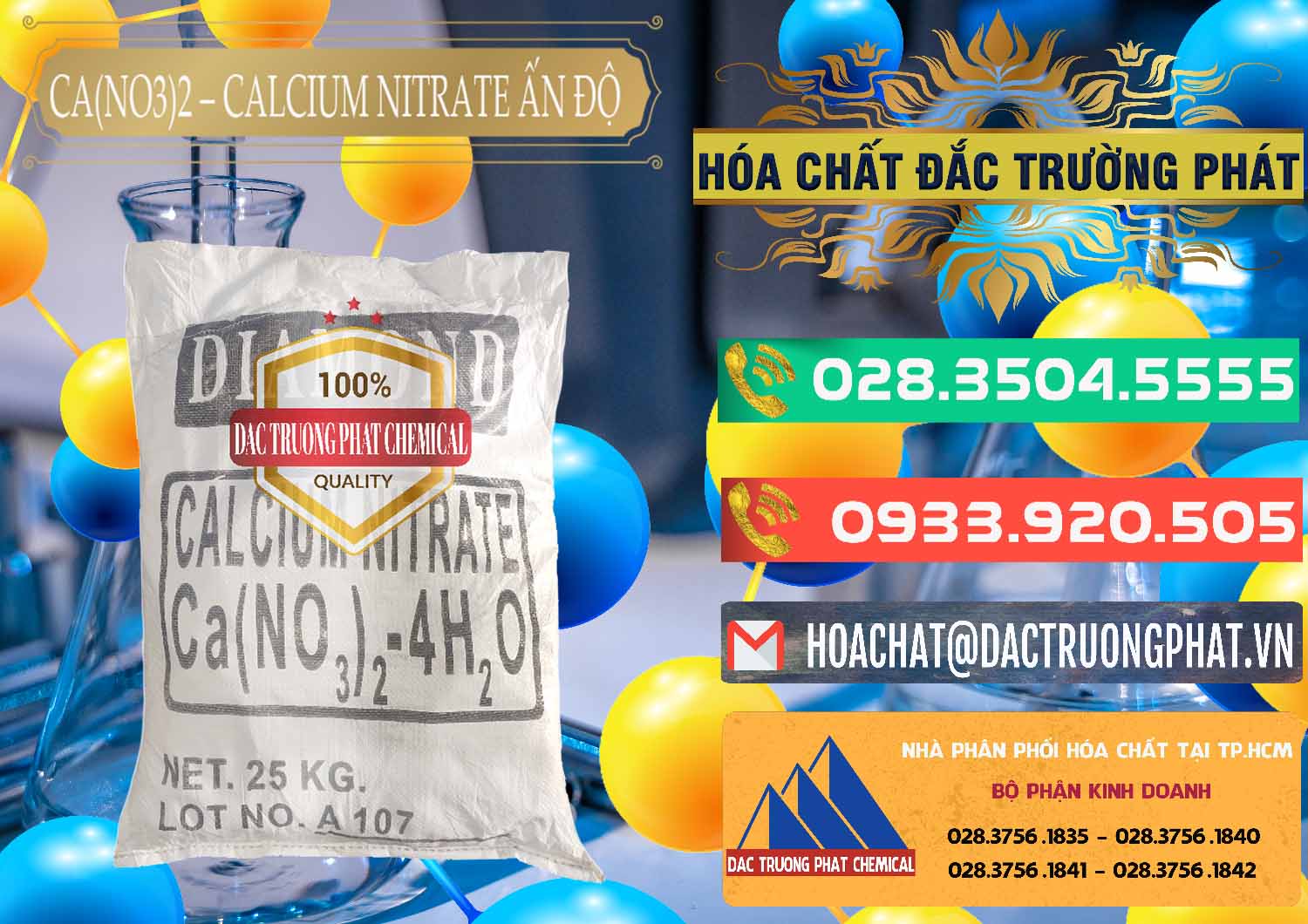 Nơi chuyên cung cấp — bán Muối Calcium Nitrate ß Canxi Nitorat Granulated 99% Ấn Độ India tại Kiên Giang Đơn vị bán ( cung ứng ) CA(NO3)2 – Calcium Nitrate Ấn Độ India - 0038 - Công ty phân phối ( cung cấp ) hóa chất tại TP.HCM - congtyhoachat.com.vn