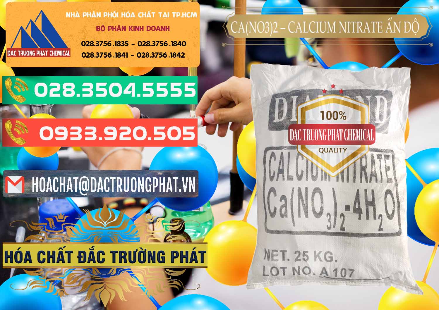 Cty chuyên cung cấp ( bán ) CA(NO3)2 – Calcium Nitrate Ấn Độ India - 0038 - Nơi chuyên nhập khẩu và phân phối hóa chất tại TP.HCM - congtyhoachat.com.vn