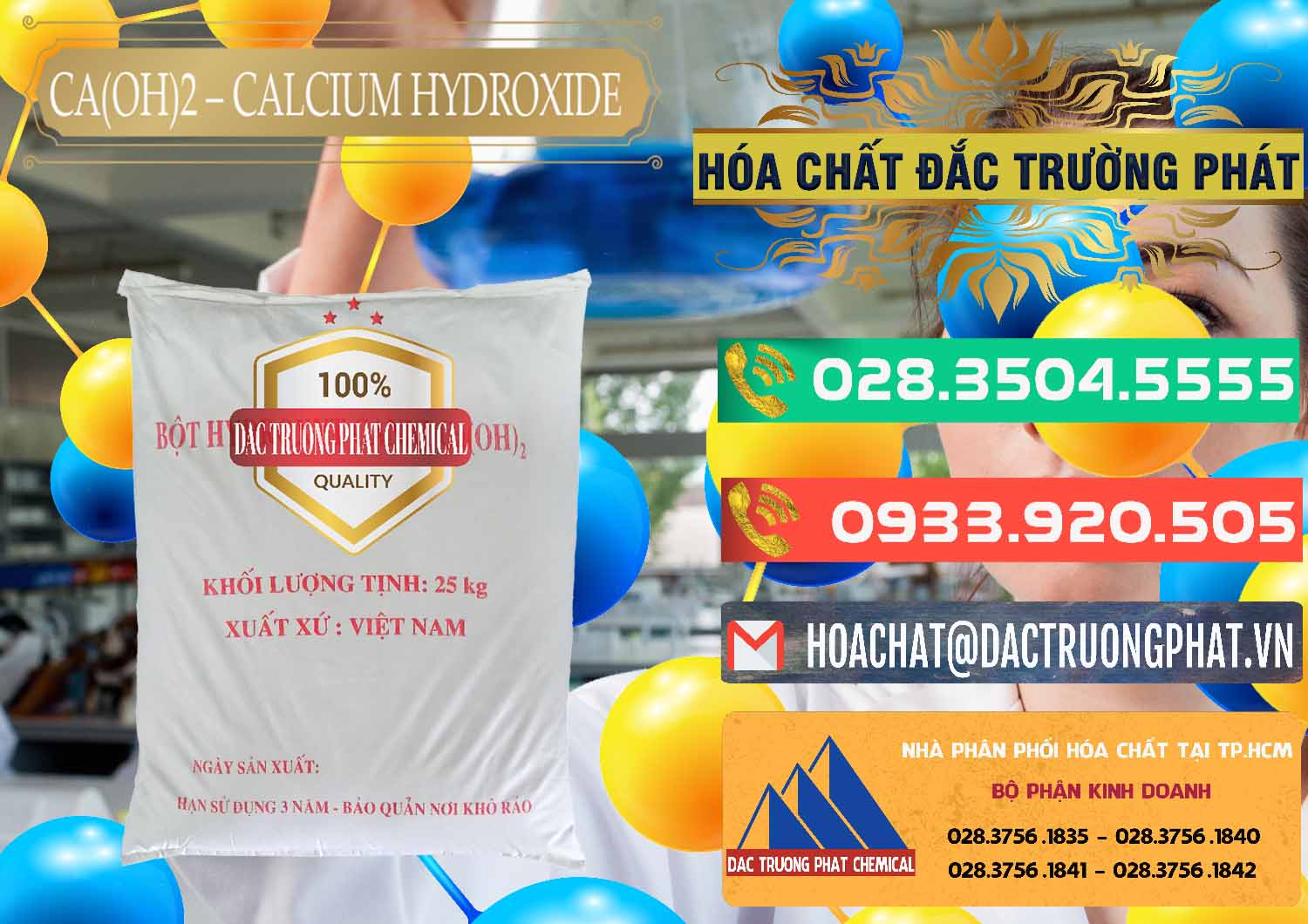 Công ty chuyên bán _ phân phối Ca(OH)2 - Calcium Hydroxide Việt Nam - 0186 - Cty cung cấp _ phân phối hóa chất tại TP.HCM - congtyhoachat.com.vn