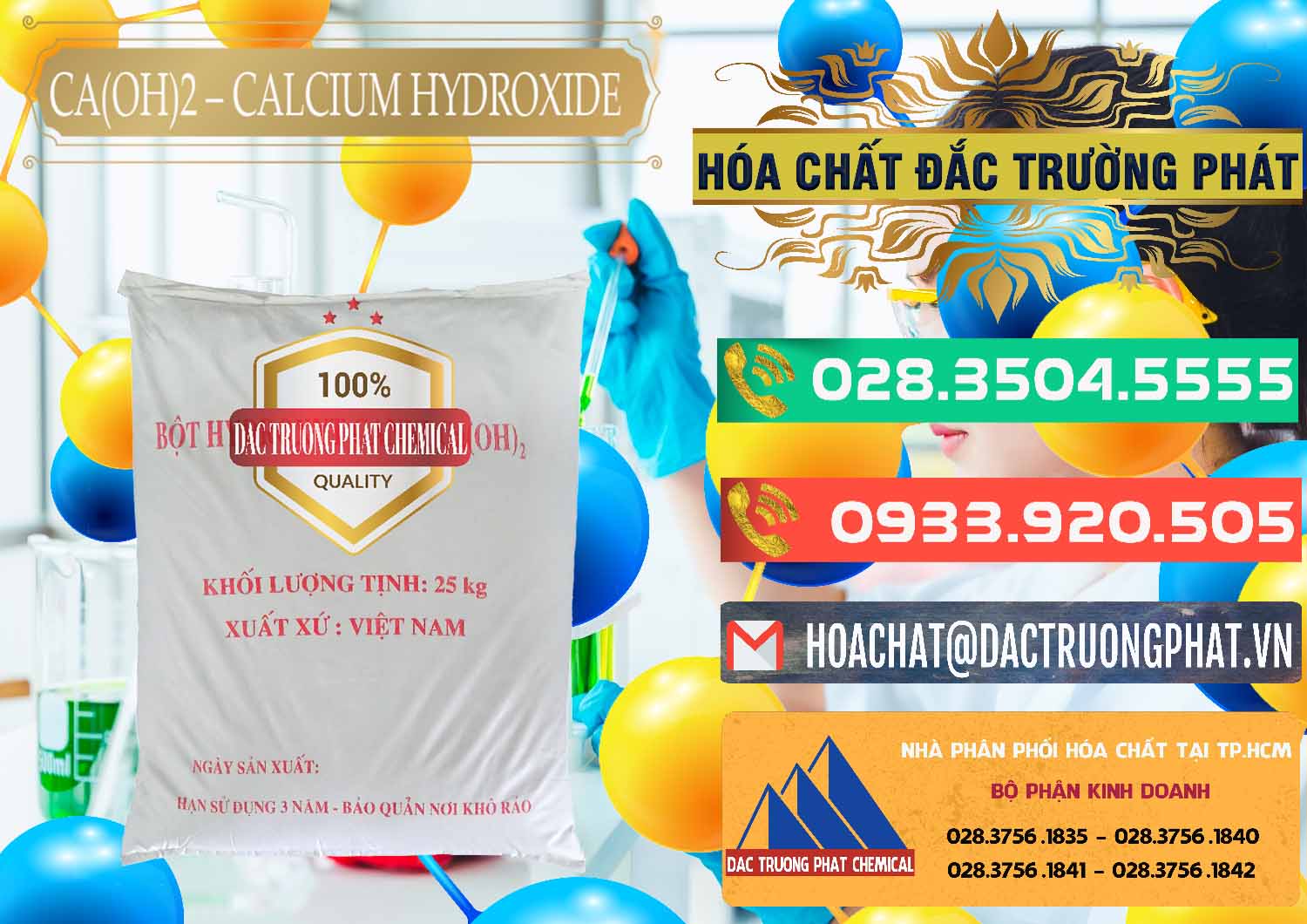Đơn vị chuyên phân phối _ bán Ca(OH)2 - Calcium Hydroxide Việt Nam - 0186 - Nhà phân phối - kinh doanh hóa chất tại TP.HCM - congtyhoachat.com.vn