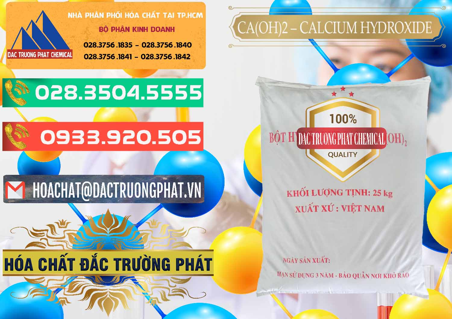Công ty chuyên kinh doanh - bán Ca(OH)2 - Calcium Hydroxide Việt Nam - 0186 - Công ty chuyên kinh doanh - cung cấp hóa chất tại TP.HCM - congtyhoachat.com.vn