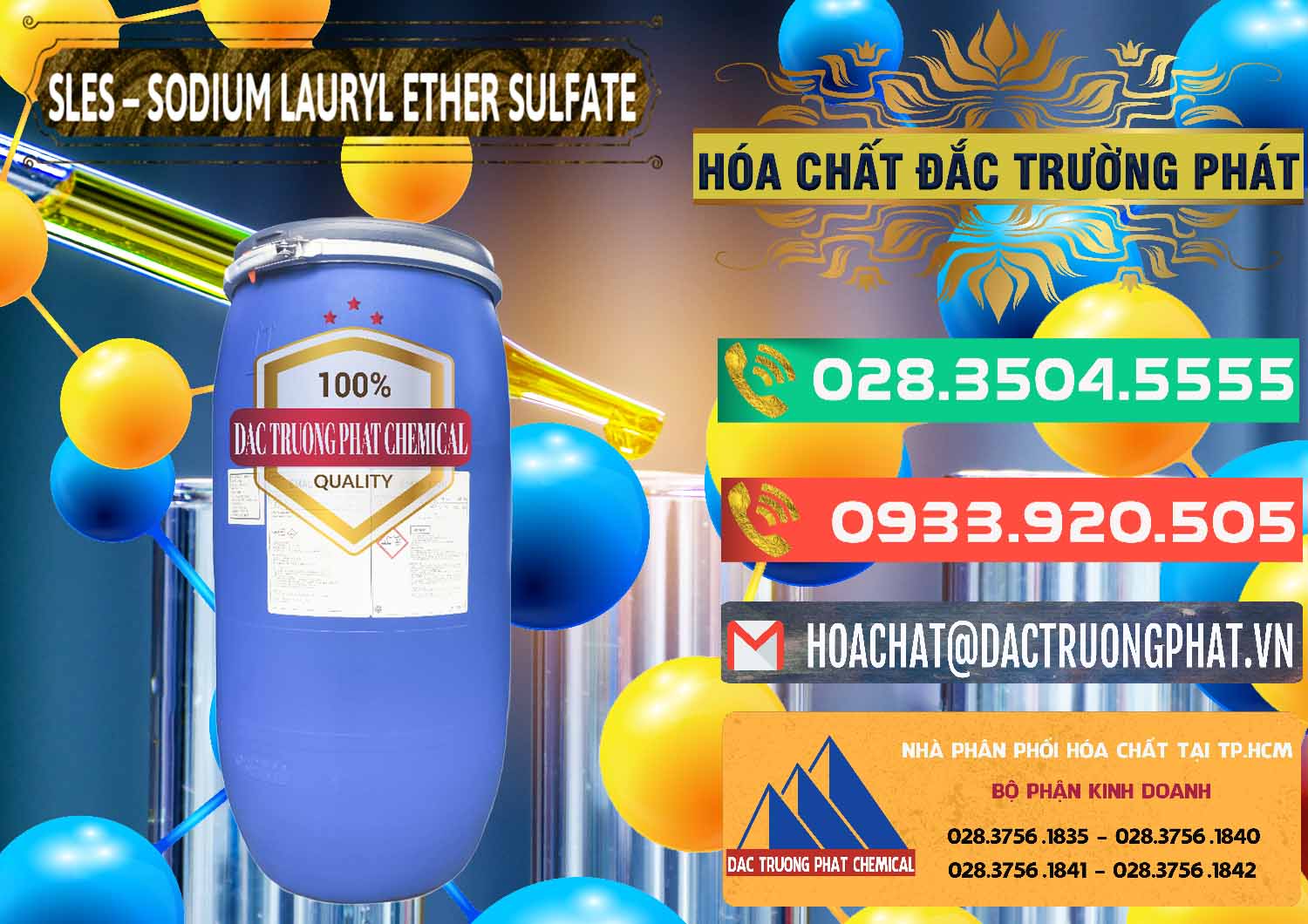 Chuyên bán _ phân phối Chất Tạo Bọt Sles - Sodium Lauryl Ether Sulphate Kao Indonesia - 0046 - Đơn vị chuyên nhập khẩu và cung cấp hóa chất tại TP.HCM - congtyhoachat.com.vn