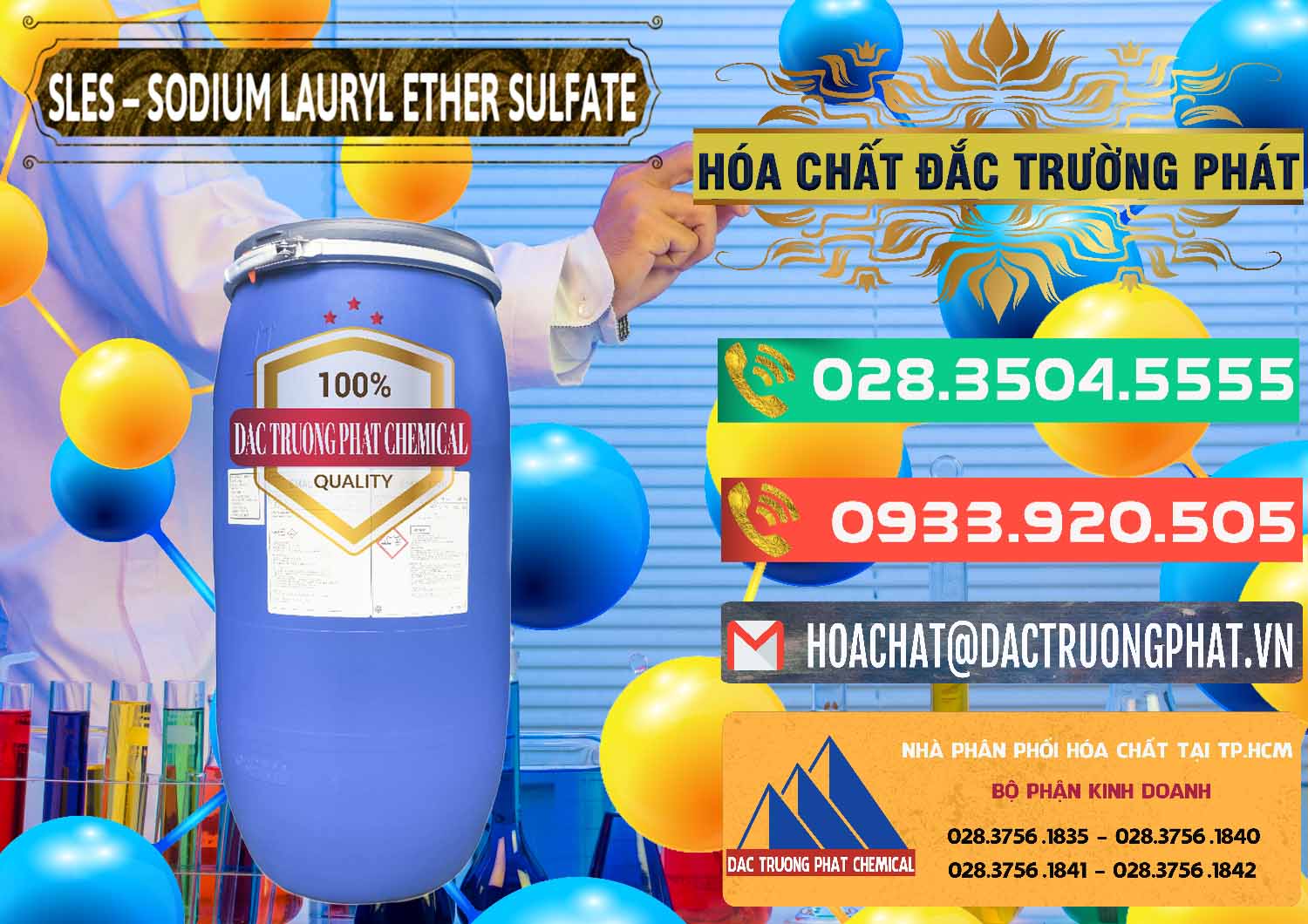 Đơn vị phân phối & bán Chất Tạo Bọt Sles - Sodium Lauryl Ether Sulphate Kao Indonesia - 0046 - Đơn vị chuyên cung cấp & nhập khẩu hóa chất tại TP.HCM - congtyhoachat.com.vn