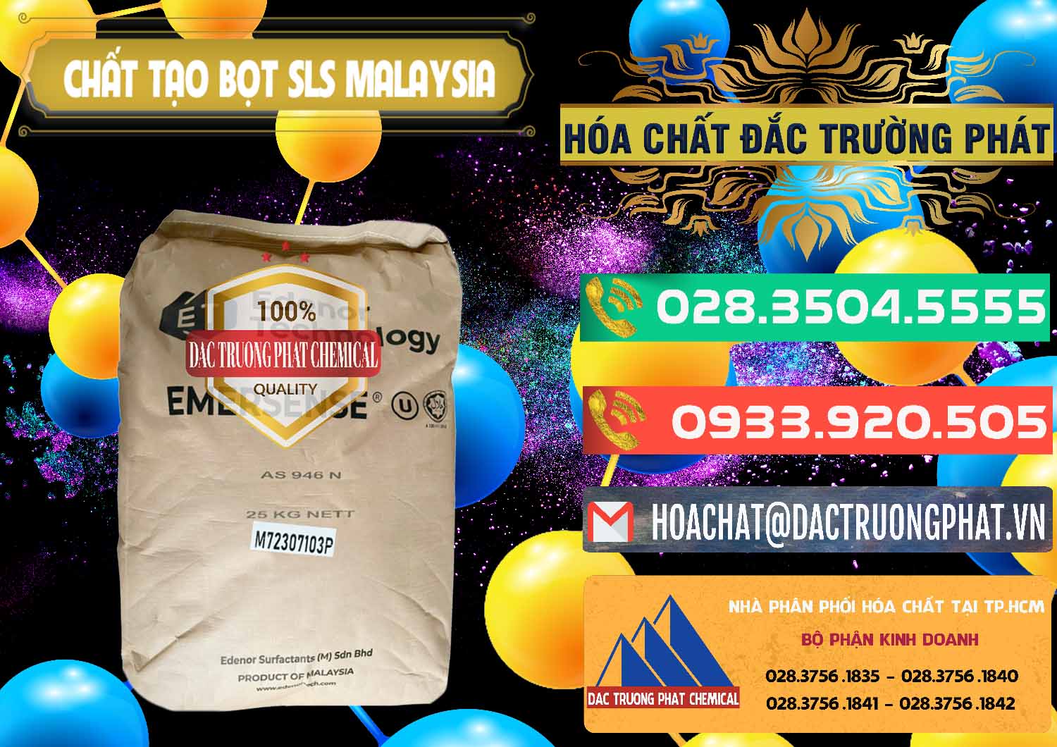 Đơn vị bán & cung cấp Chất Tạo Bọt SLS Emersense Mã Lai Malaysia - 0381 - Nơi chuyên nhập khẩu _ cung cấp hóa chất tại TP.HCM - congtyhoachat.com.vn