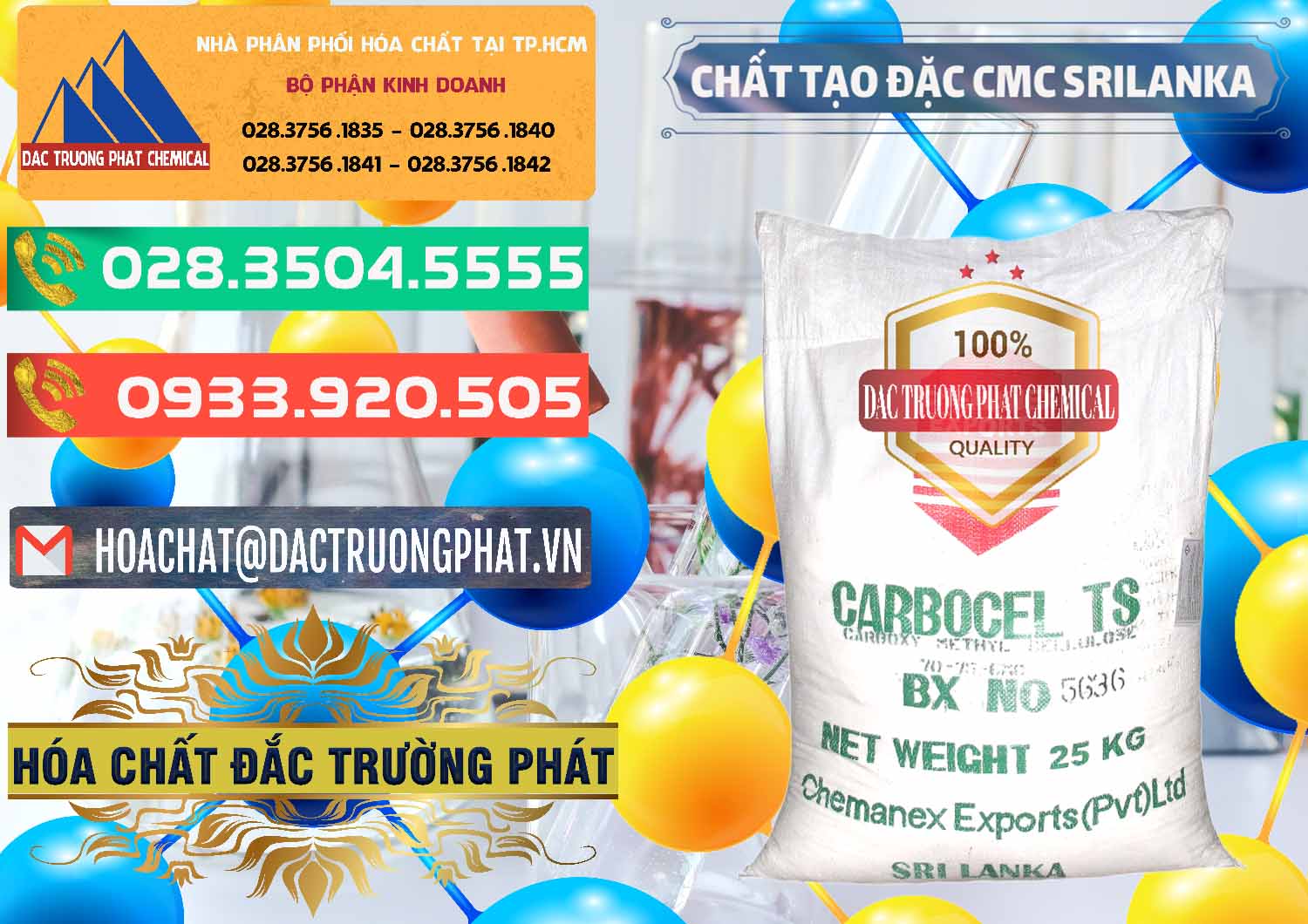 Công ty chuyên bán - phân phối Chất Tạo Đặc CMC - Carboxyl Methyl Cellulose Srilanka - 0045 - Nơi cung cấp & kinh doanh hóa chất tại TP.HCM - congtyhoachat.com.vn