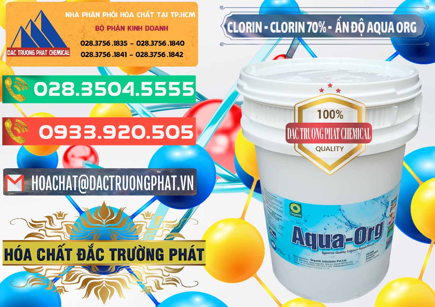 Cty bán & cung cấp Chlorine – Clorin Ấn Độ Aqua ORG Organic India - 0051 - Nơi phân phối - cung ứng hóa chất tại TP.HCM - congtyhoachat.com.vn