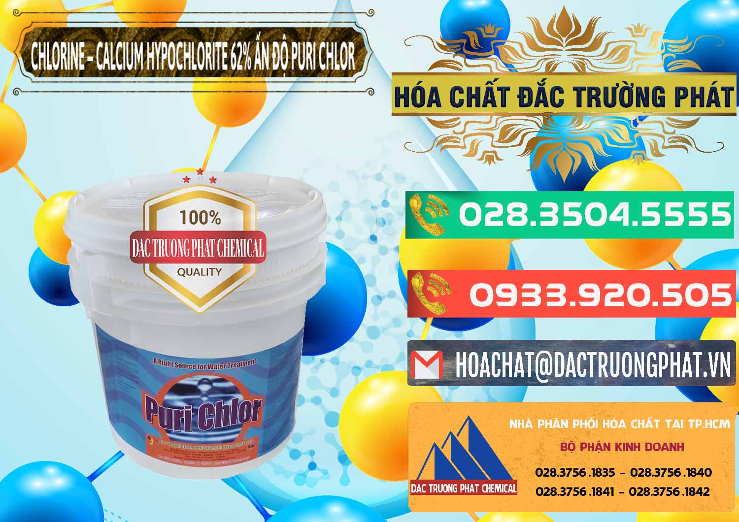 Cty cung cấp & bán Chlorine – Clorin 62% Puri Chlo Ấn Độ India - 0052 - Công ty chuyên bán và cung cấp hóa chất tại TP.HCM - congtyhoachat.com.vn