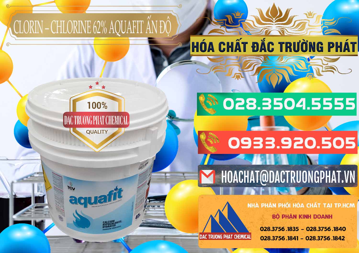 Công ty phân phối & bán Clorin - Chlorine 62% Aquafit Thùng Lùn Ấn Độ India - 0057 - Đơn vị nhập khẩu _ cung cấp hóa chất tại TP.HCM - congtyhoachat.com.vn