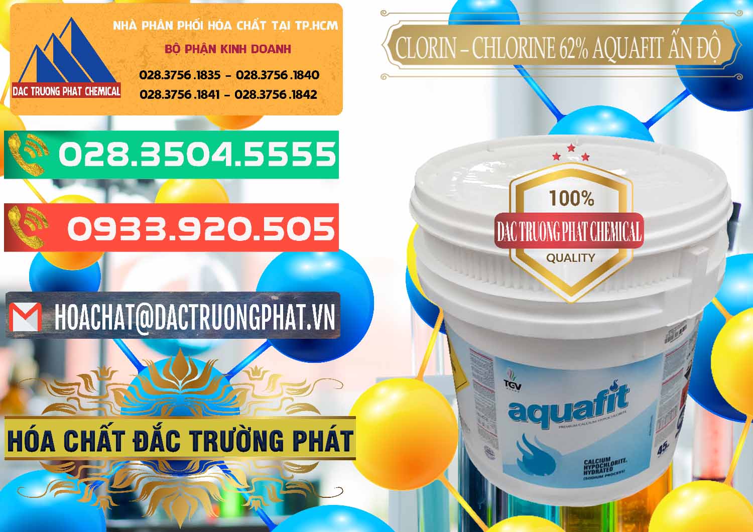 Công ty chuyên phân phối và bán Clorin - Chlorine 62% Aquafit Thùng Lùn Ấn Độ India - 0057 - Nơi nhập khẩu _ cung cấp hóa chất tại TP.HCM - congtyhoachat.com.vn