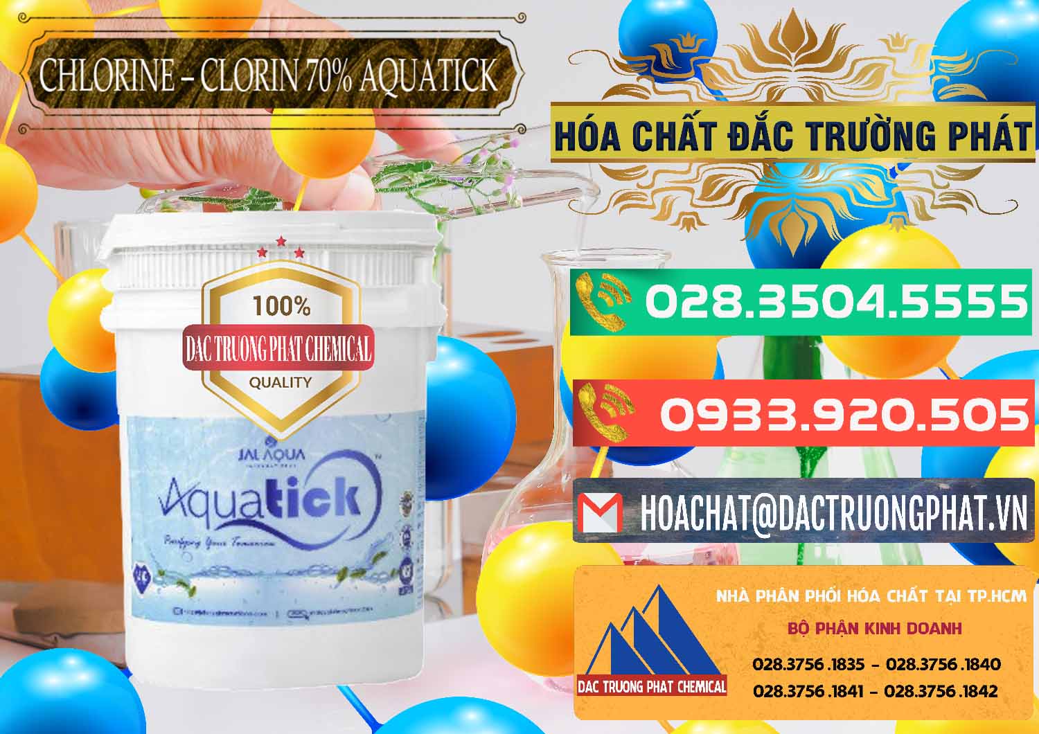 Đơn vị phân phối & bán Chlorine – Clorin 70% Aquatick Thùng Cao Jal Aqua Ấn Độ India - 0237 - Đơn vị chuyên kinh doanh và cung cấp hóa chất tại TP.HCM - congtyhoachat.com.vn