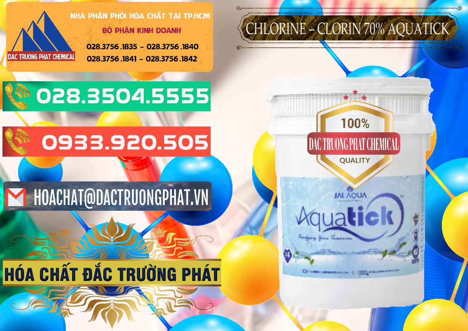 Công ty chuyên phân phối _ bán Chlorine – Clorin 70% Aquatick Thùng Cao Jal Aqua Ấn Độ India - 0237 - Đơn vị cung cấp và phân phối hóa chất tại TP.HCM - congtyhoachat.com.vn