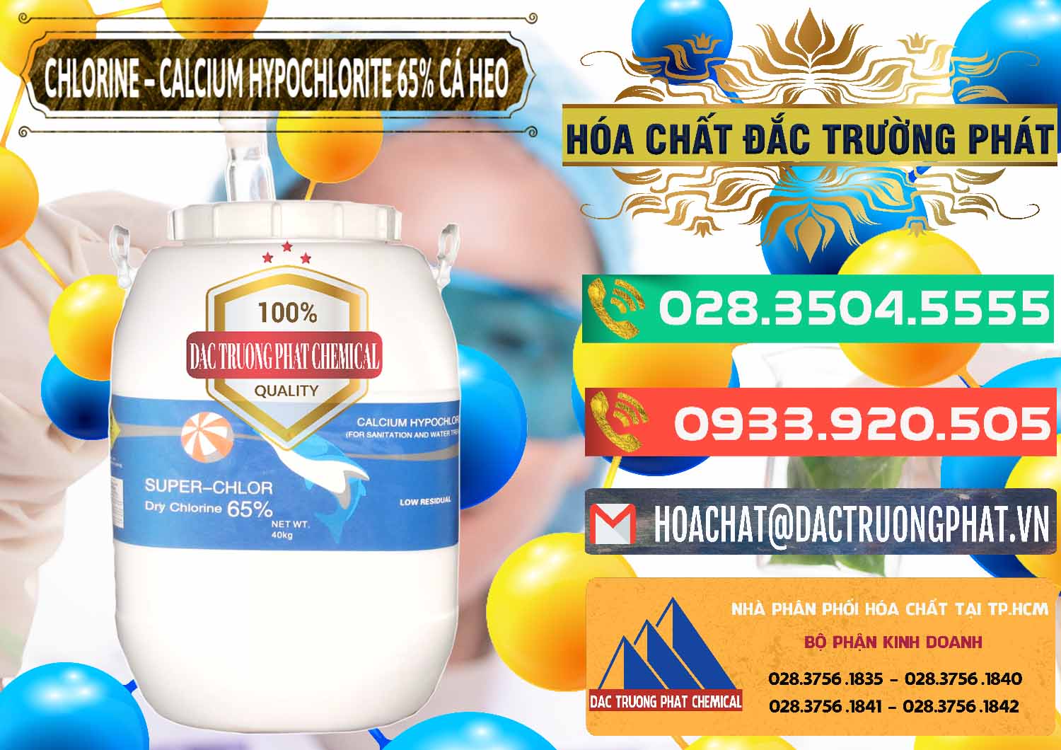Nhà cung ứng và bán Clorin - Chlorine Cá Heo 65% Trung Quốc China - 0053 - Cty chuyên kinh doanh và phân phối hóa chất tại TP.HCM - congtyhoachat.com.vn