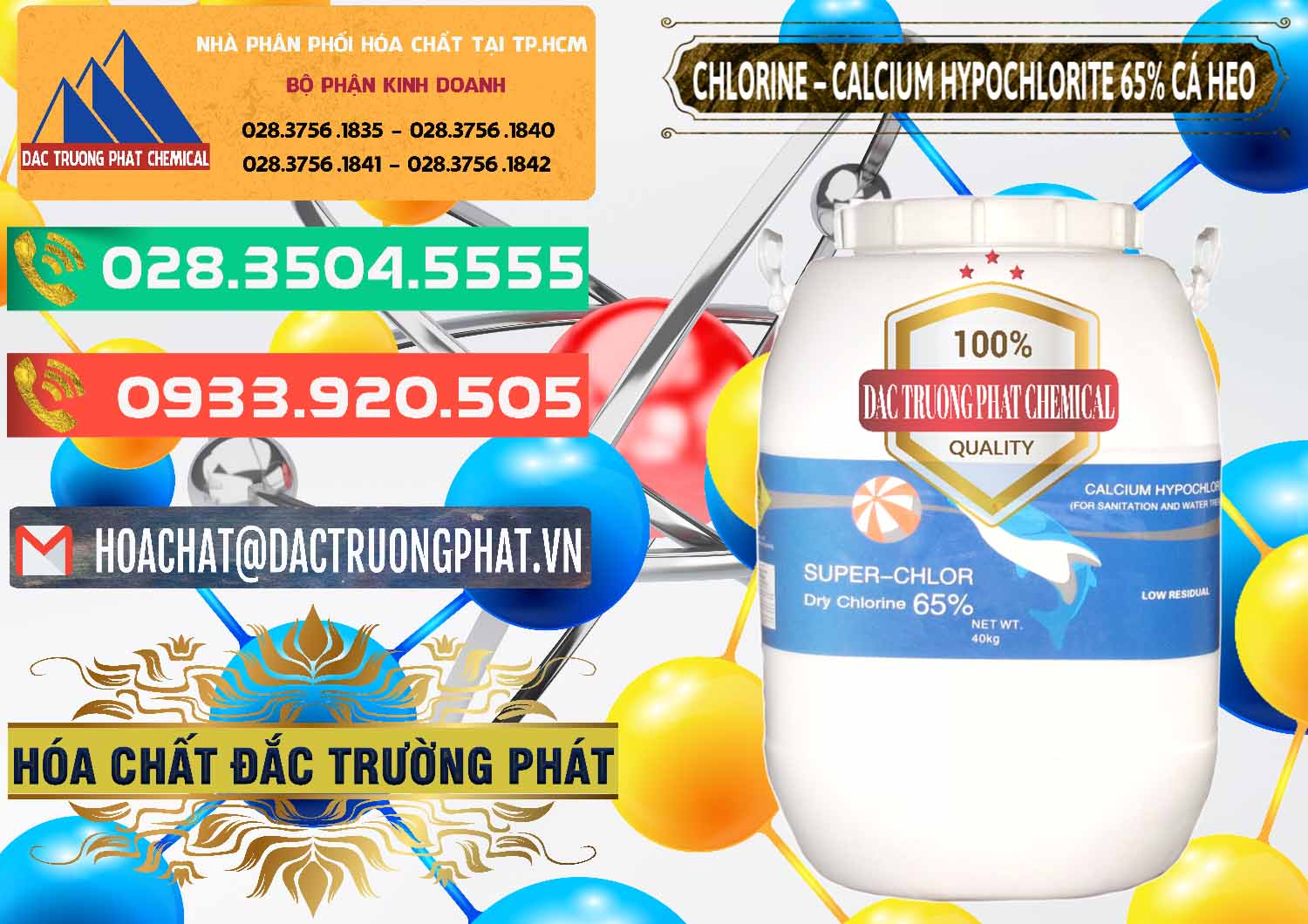 Cty chuyên cung cấp và bán Clorin - Chlorine Cá Heo 65% Trung Quốc China - 0053 - Cty nhập khẩu ( cung cấp ) hóa chất tại TP.HCM - congtyhoachat.com.vn