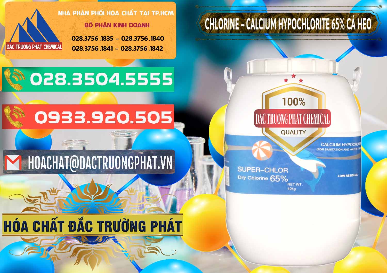 Nhà phân phối và bán Clorin - Chlorine Cá Heo 65% Trung Quốc China - 0053 - Nhà phân phối - cung cấp hóa chất tại TP.HCM - congtyhoachat.com.vn