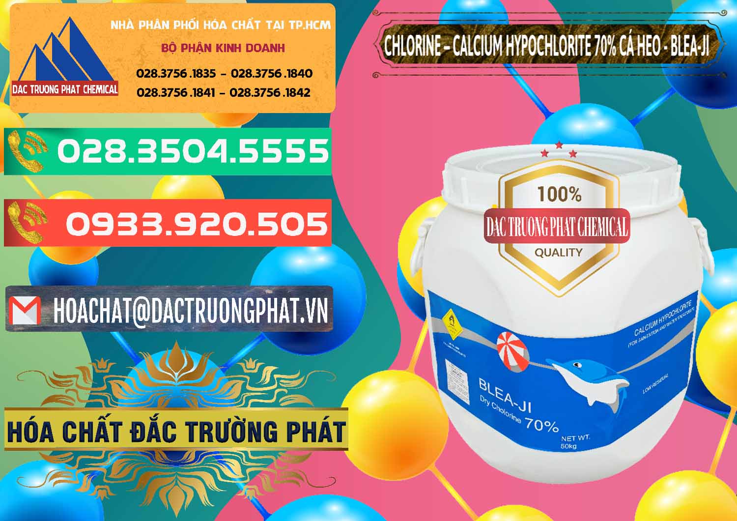 Nhà cung cấp ( bán ) Clorin - Chlorine Cá Heo 70% Blea-Ji Trung Quốc China - 0056 - Đơn vị cung cấp - kinh doanh hóa chất tại TP.HCM - congtyhoachat.com.vn