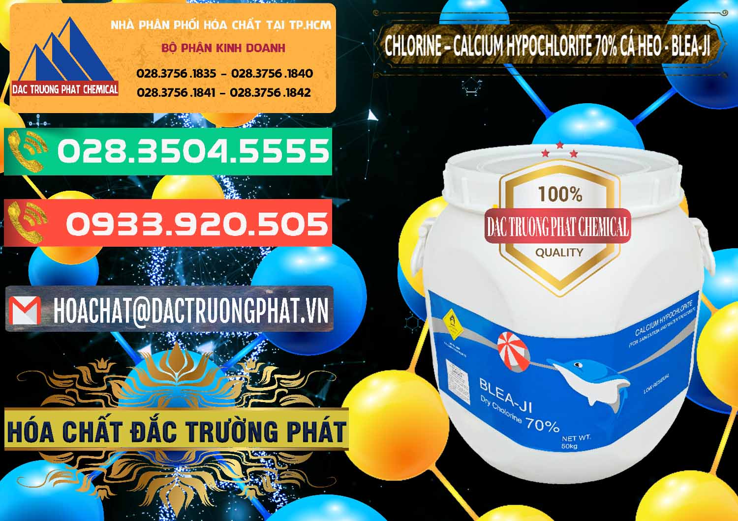 Đơn vị chuyên bán và cung cấp Clorin - Chlorine Cá Heo 70% Blea-Ji Trung Quốc China - 0056 - Đơn vị phân phối & cung cấp hóa chất tại TP.HCM - congtyhoachat.com.vn