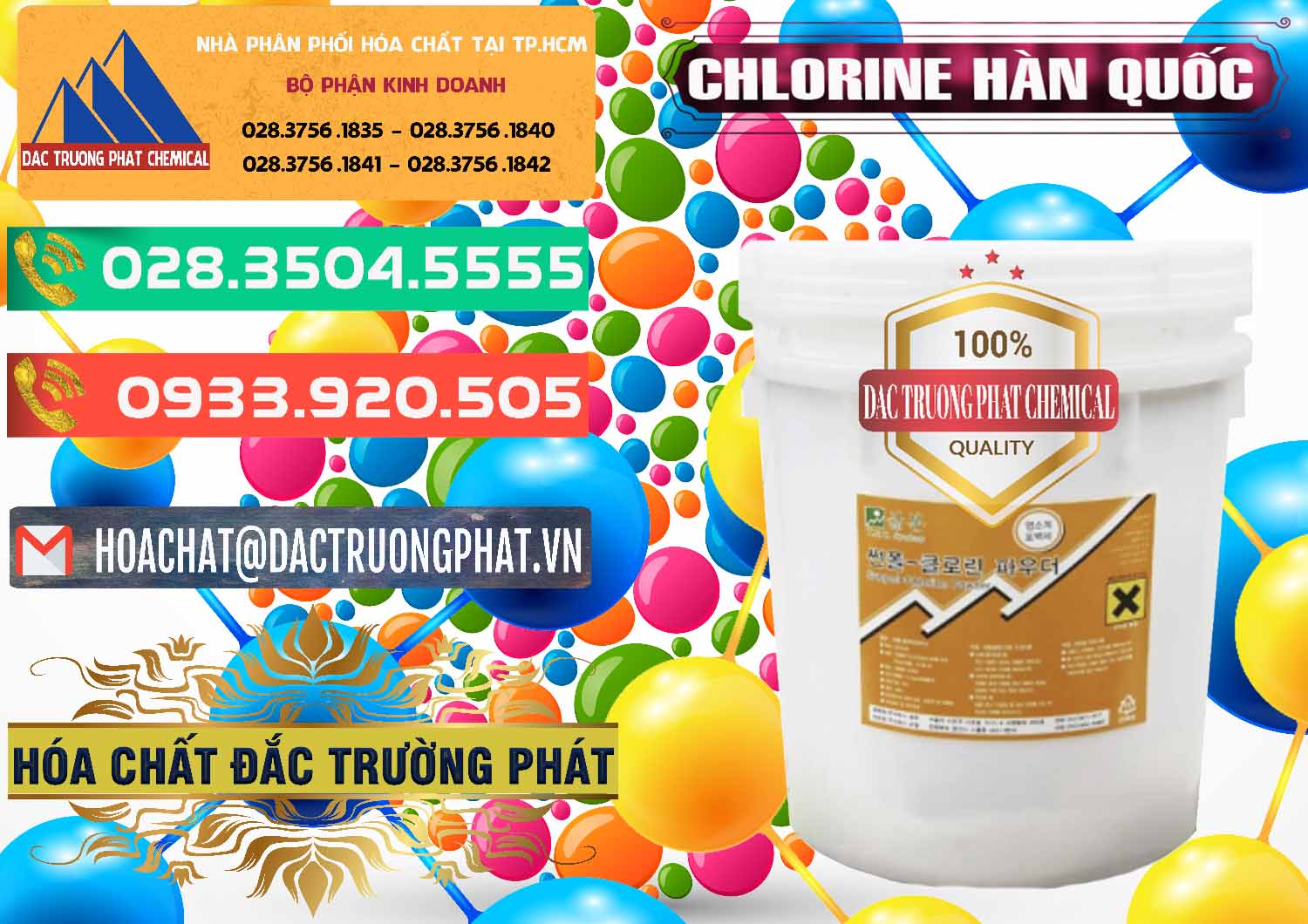 Nhập khẩu ( bán ) Chlorine – Clorin 70% Hàn Quốc Korea - 0345 - Nơi phân phối - nhập khẩu hóa chất tại TP.HCM - congtyhoachat.com.vn