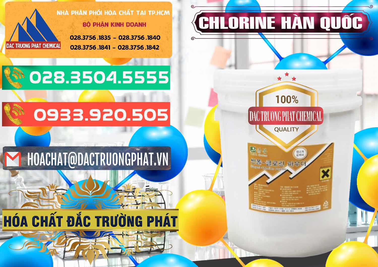 Công ty chuyên kinh doanh & bán Chlorine – Clorin 70% Hàn Quốc Korea - 0345 - Cty cung cấp _ nhập khẩu hóa chất tại TP.HCM - congtyhoachat.com.vn