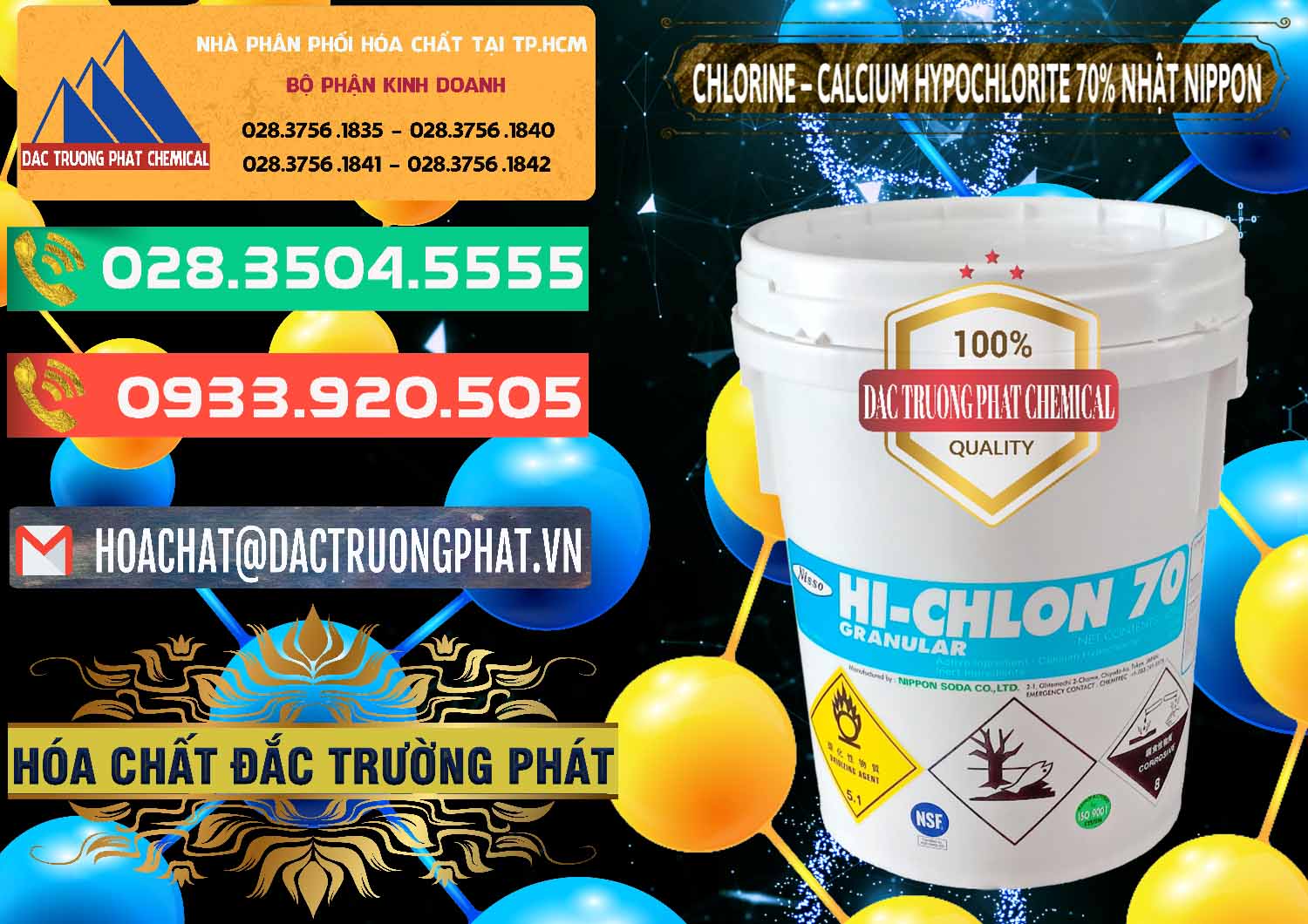Nơi bán - cung cấp Clorin – Chlorine 70% Nippon Soda Nhật Bản Japan - 0055 - Công ty bán & cung cấp hóa chất tại TP.HCM - congtyhoachat.com.vn
