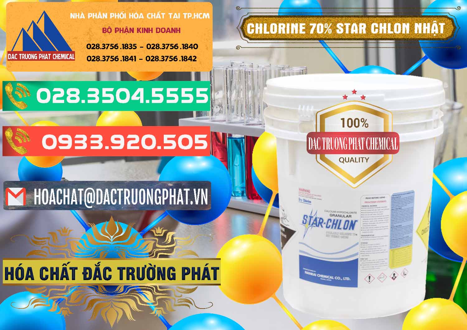 Cty bán & phân phối Clorin – Chlorine 70% Star Chlon Nhật Bản Japan - 0243 - Đơn vị chuyên cung cấp ( kinh doanh ) hóa chất tại TP.HCM - congtyhoachat.com.vn
