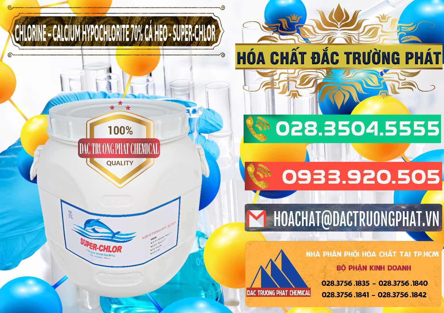 Cty cung cấp và bán Clorin - Chlorine Cá Heo 70% Super Chlor Trung Quốc China - 0058 - Chuyên phân phối _ kinh doanh hóa chất tại TP.HCM - congtyhoachat.com.vn