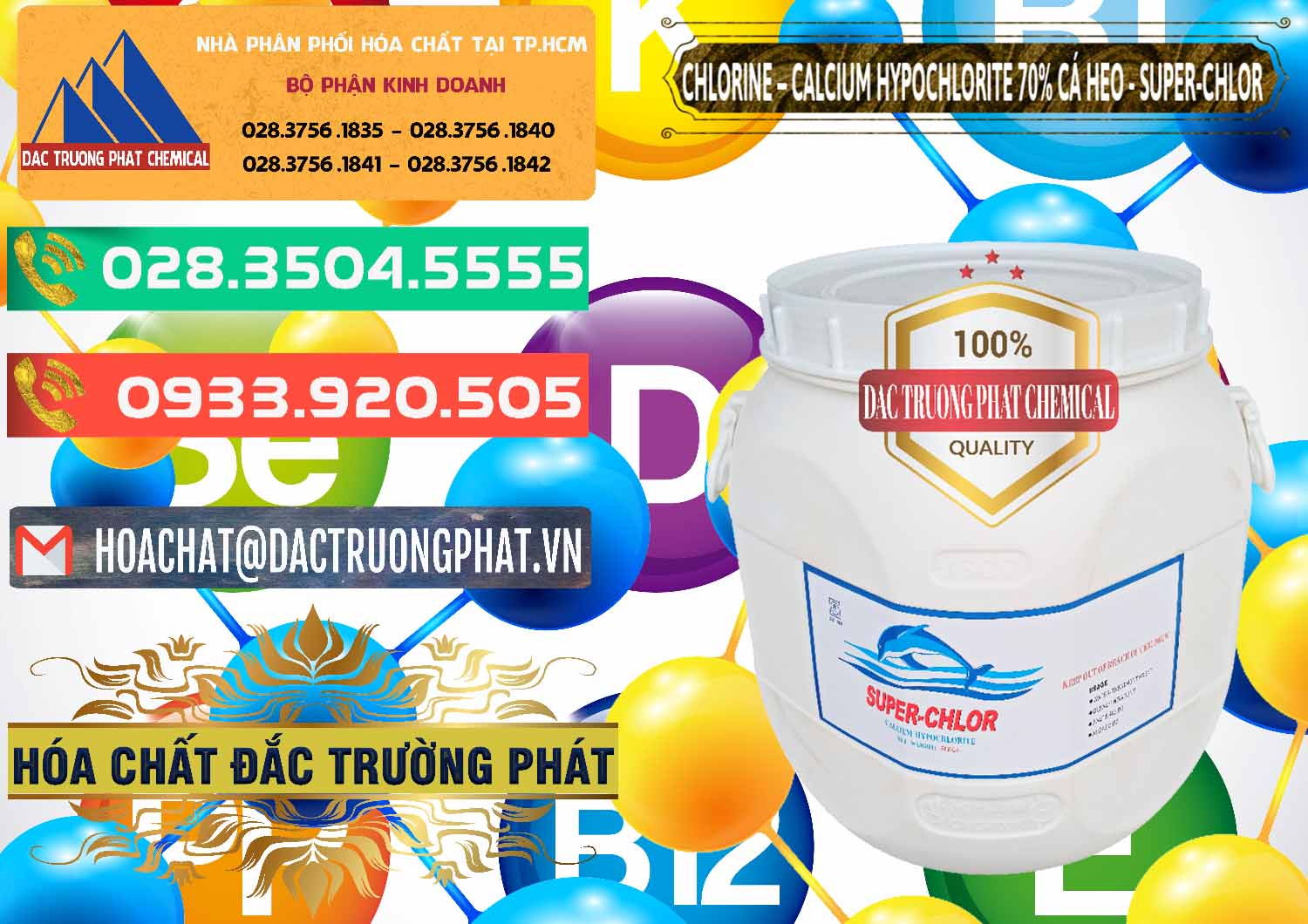 Đơn vị cung cấp ( bán ) Clorin - Chlorine Cá Heo 70% Super Chlor Trung Quốc China - 0058 - Nơi chuyên cung cấp & kinh doanh hóa chất tại TP.HCM - congtyhoachat.com.vn