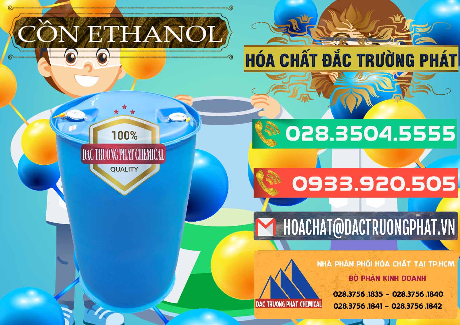 Đơn vị chuyên cung ứng - bán Cồn Ethanol - C2H5OH Thực Phẩm Food Grade Việt Nam - 0330 - Nhà phân phối & cung ứng hóa chất tại TP.HCM - congtyhoachat.com.vn