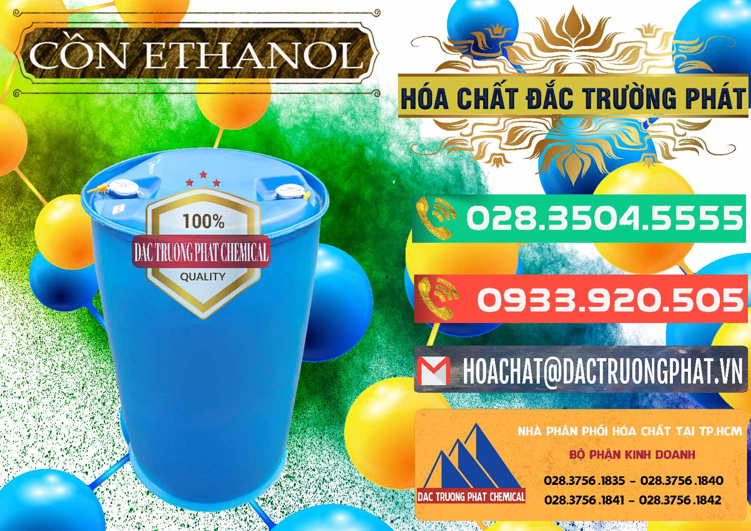 Công ty chuyên bán ( phân phối ) Cồn Ethanol - C2H5OH Thực Phẩm Food Grade Việt Nam - 0330 - Đơn vị kinh doanh & phân phối hóa chất tại TP.HCM - congtyhoachat.com.vn